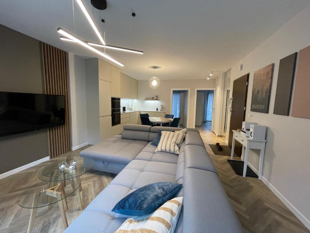 Apartament Blisko Kolejki Na Skrzyczne Szczyrk Luaran gambar